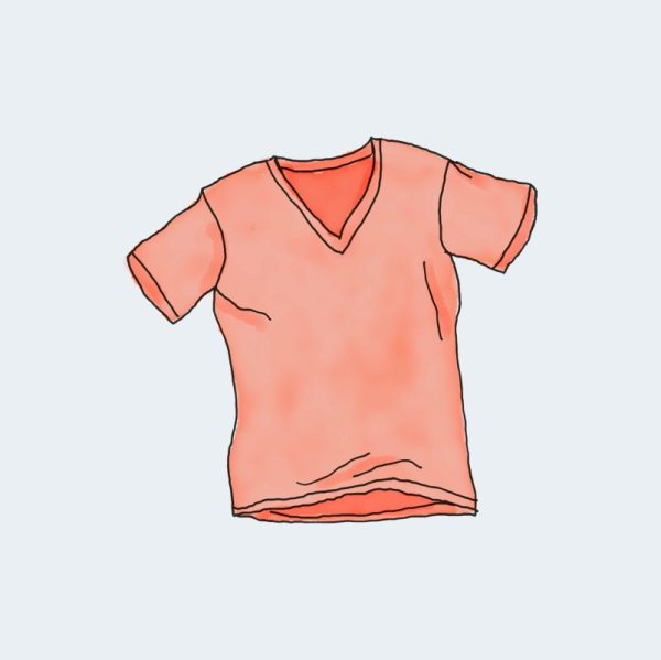 V-Neck T-Shirt - Image 1