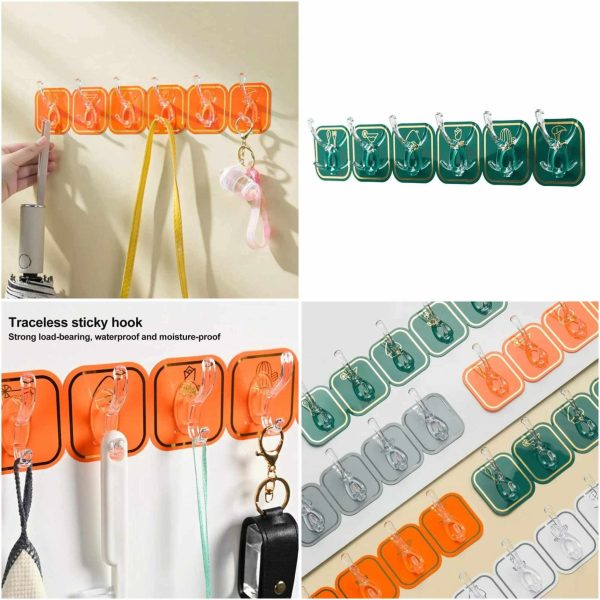 multiple Wall Hook-6 pes - Image 2